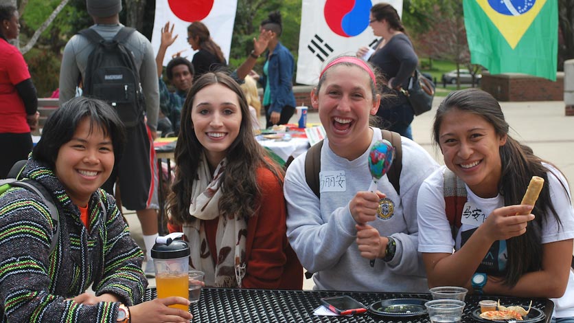 International students gather for international fair at LR