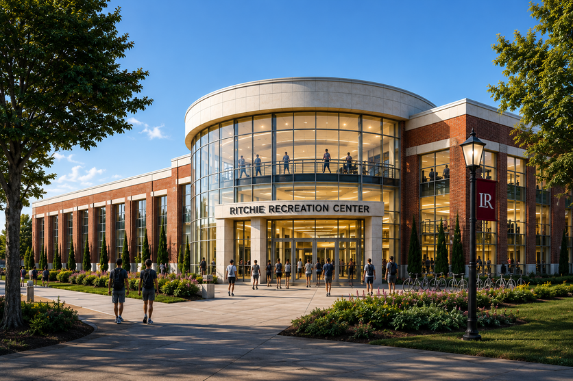 Rendering of the Ritchie Recreation Center