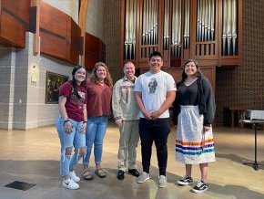 Native American Student Association with Vance Blackfox