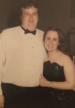 Tyler and Natisha Prince at the 1995 Zeta Tau Alpha social