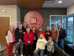 The Mauney family reunited at Moretz Stadium