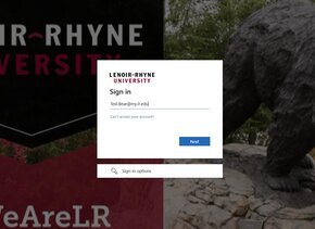 Sign-In Screen Screenshot