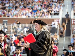 Dean Katie at graduation 2023