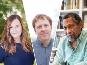 2025-2026 Visiting Writers Series Authors Shelby Van Pelt, Patrick Bringle and Percival Everett
