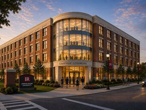 Rendering of Eastside Commons exterior