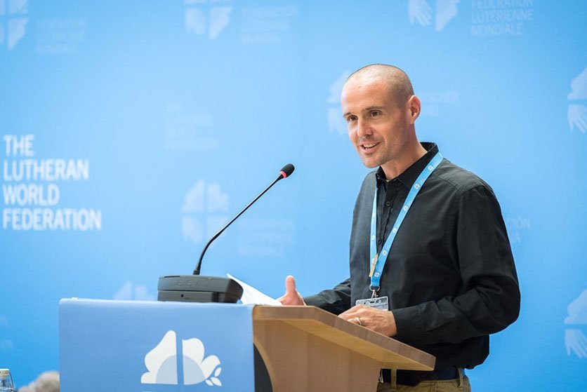 Chad Rimmer at Lutheran World Federation