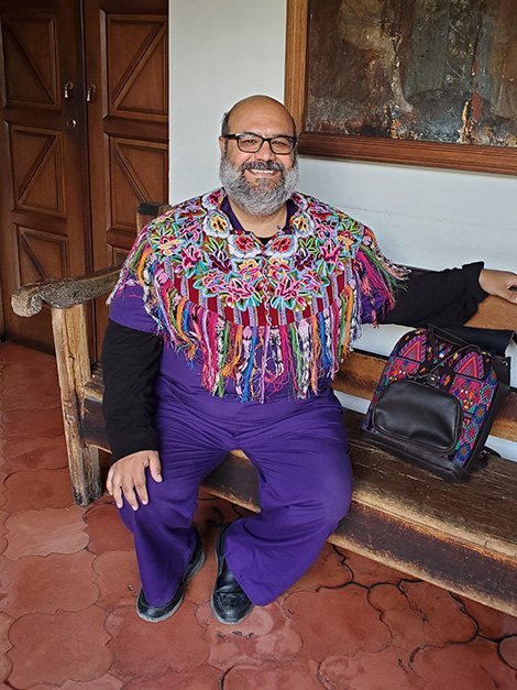 Ramesh Upadhyaya in Guatemalan fashion