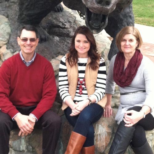 Boyd Wilson, Julia Wilson Reedy and Anita Wilson