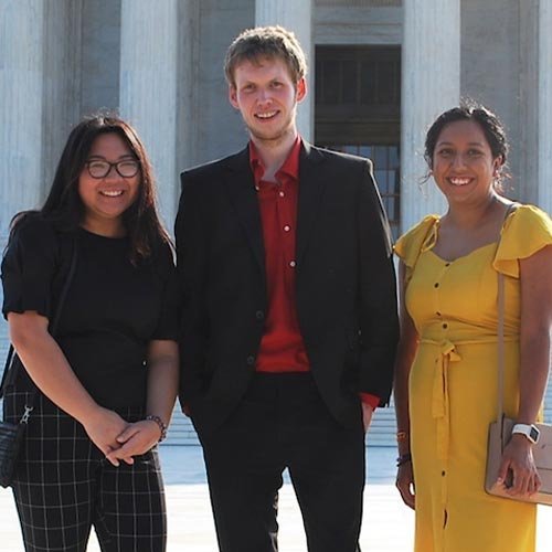 Yer Vang, Chase Griffin and Lupita Sanchez Rojas