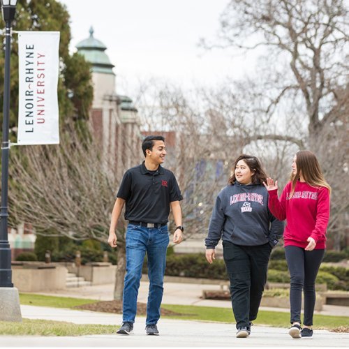 BoDs walking around campus