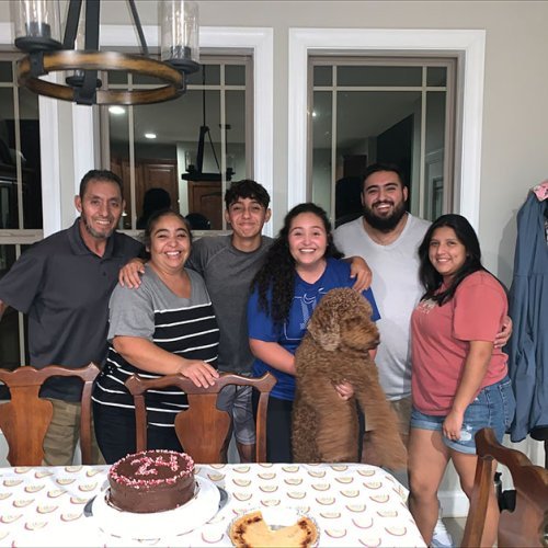 Jasmine Rodriguez Perez and family