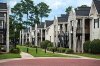Exterior view of Columbia, SC student housing courtyard