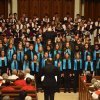 Lenoir-Rhyne Youth Chorus performs on stage