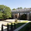 High angle view of the former LTSS main courtyard