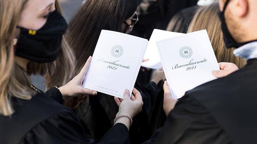 Students holding Baccalaureate programs.